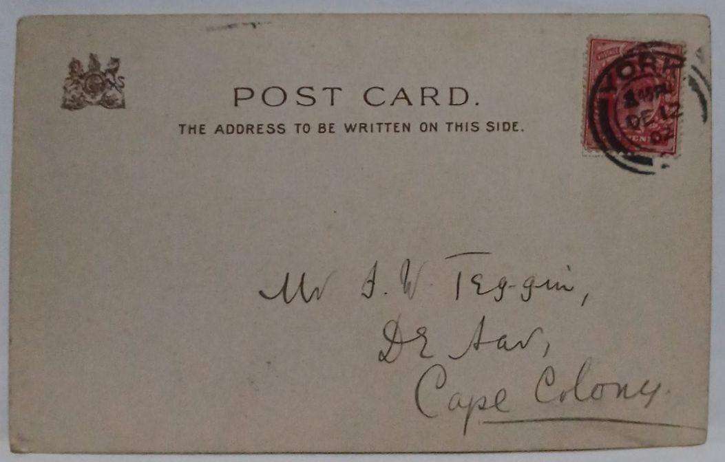 Vintage colour postcard of York Minster cathedral 1902