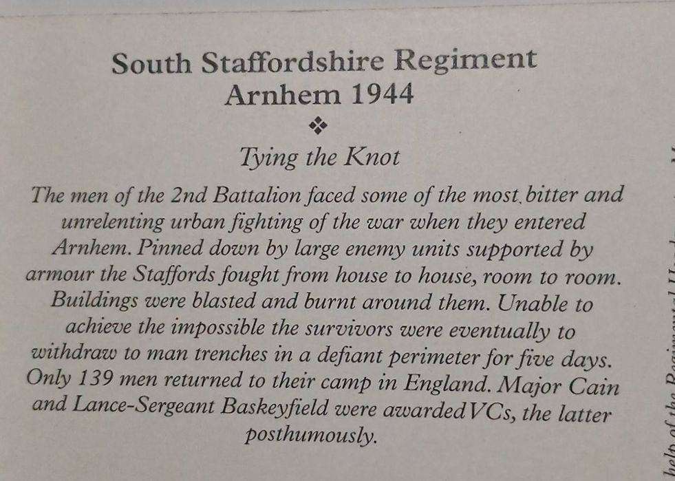 Set of Three military postcard "Tying The Knot" illustrations by Rob Chapmam