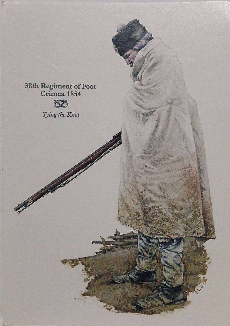 Set of Three military postcard "Tying The Knot" illustrations by Rob Chapmam