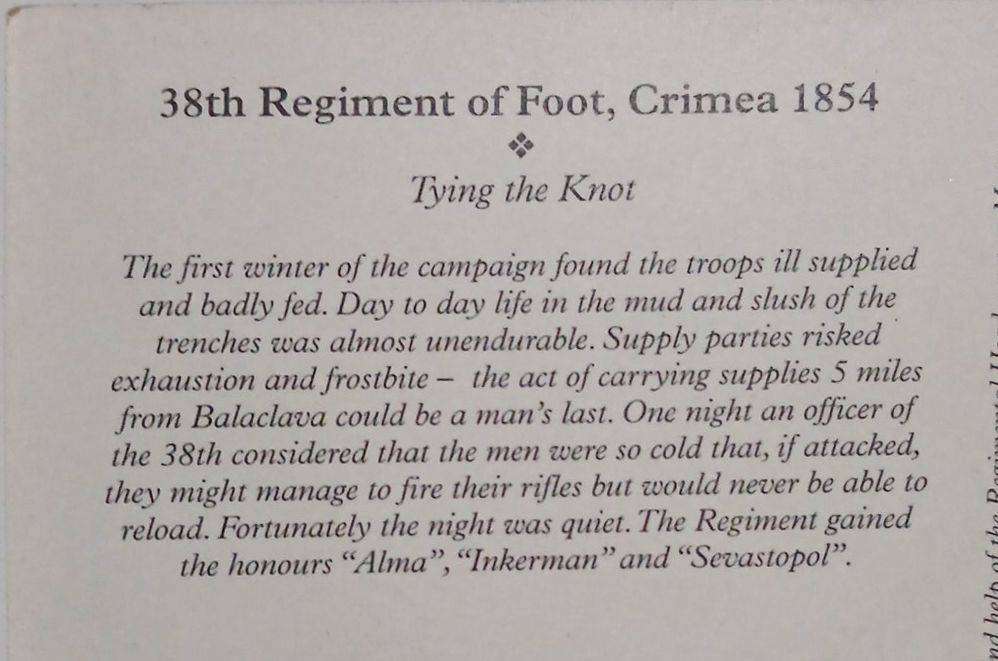 Set of Three military postcard "Tying The Knot" illustrations by Rob Chapmam