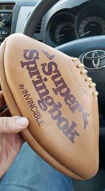 Vintage Super Springbok Leather rugby Ball Size 5