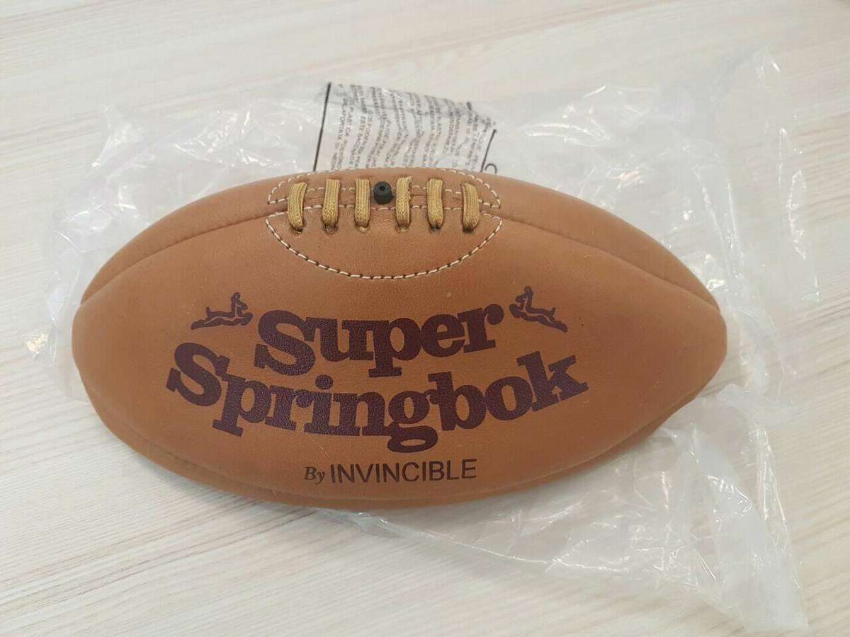 Vintage Super Springbok Leather rugby Ball Size 5