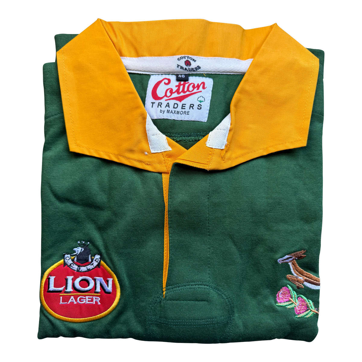 1992 VIntage Springbok Rugby Jersey Size 46 Short Sleeve