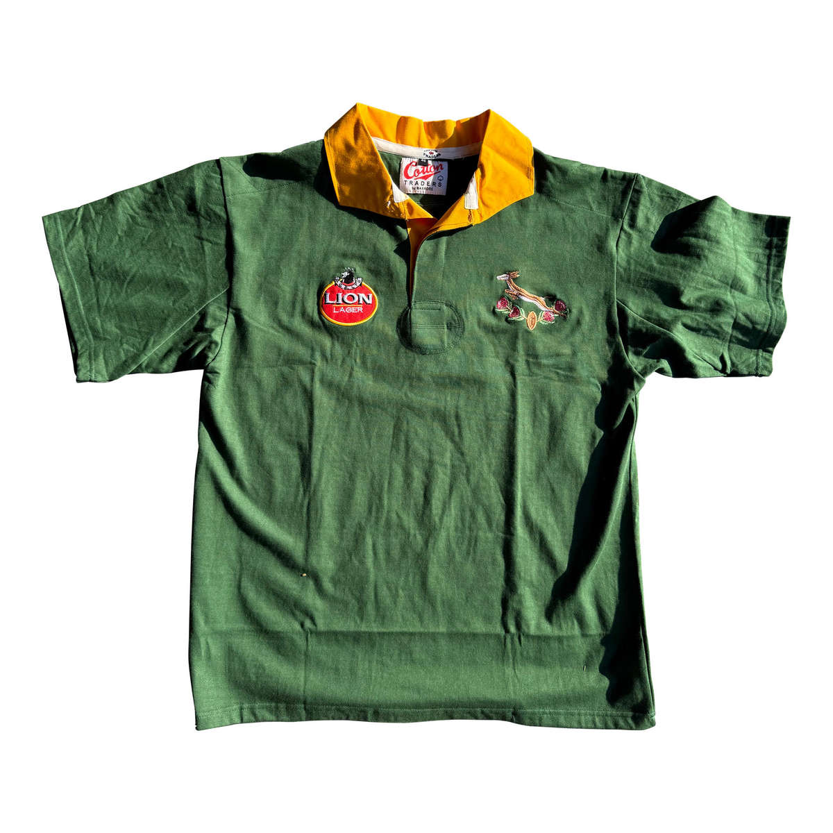 1992 VIntage Springbok Rugby Jersey Size 46 Short Sleeve