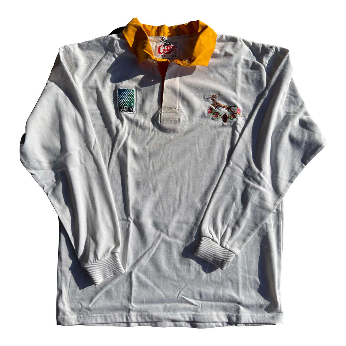 WHITE Rugby World Cup 1995 Alternative jersey Size 44ULTRA RARE