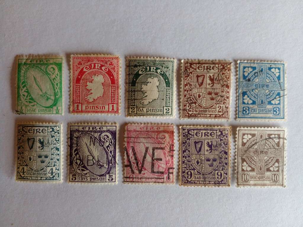 Ireland 1922 Daily Stamps