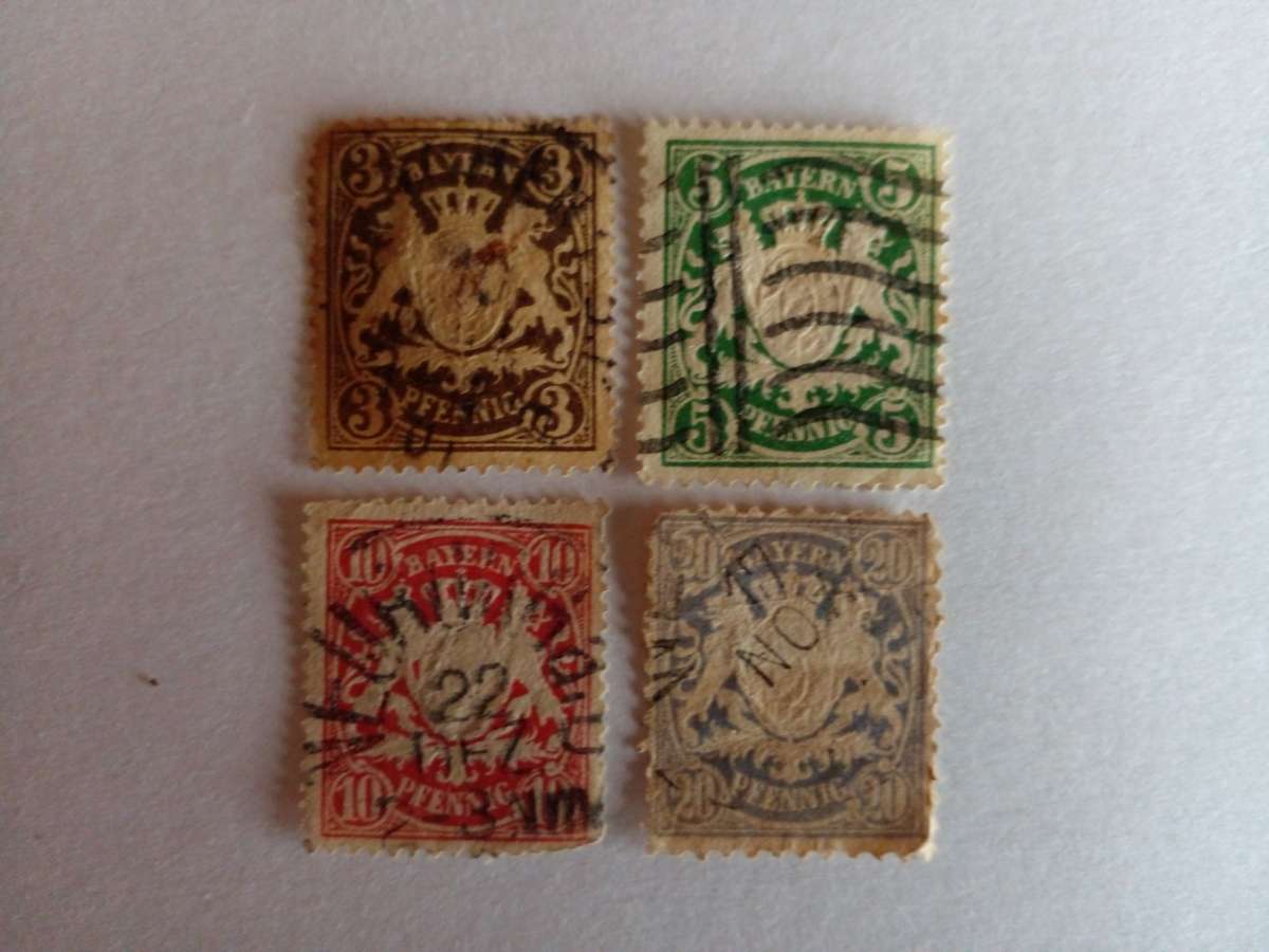 Germany (Bavaria Province) 1888 Coat of Arms