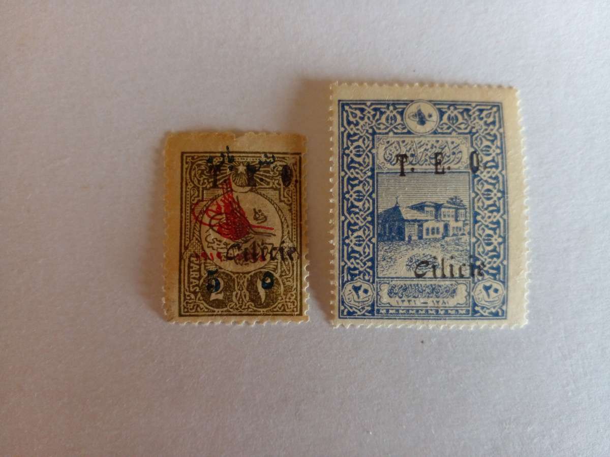 Ottoman Empire 1919 Overprints for Cilisea