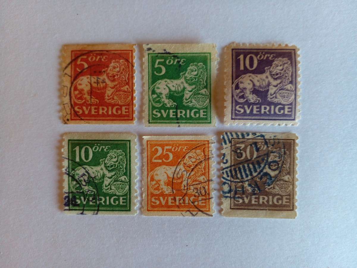 Sweden 1920 Standing Lion