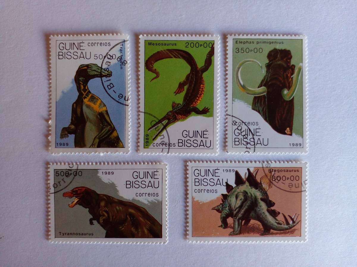 Guinea Bissau 1989 Prehistoric Animals