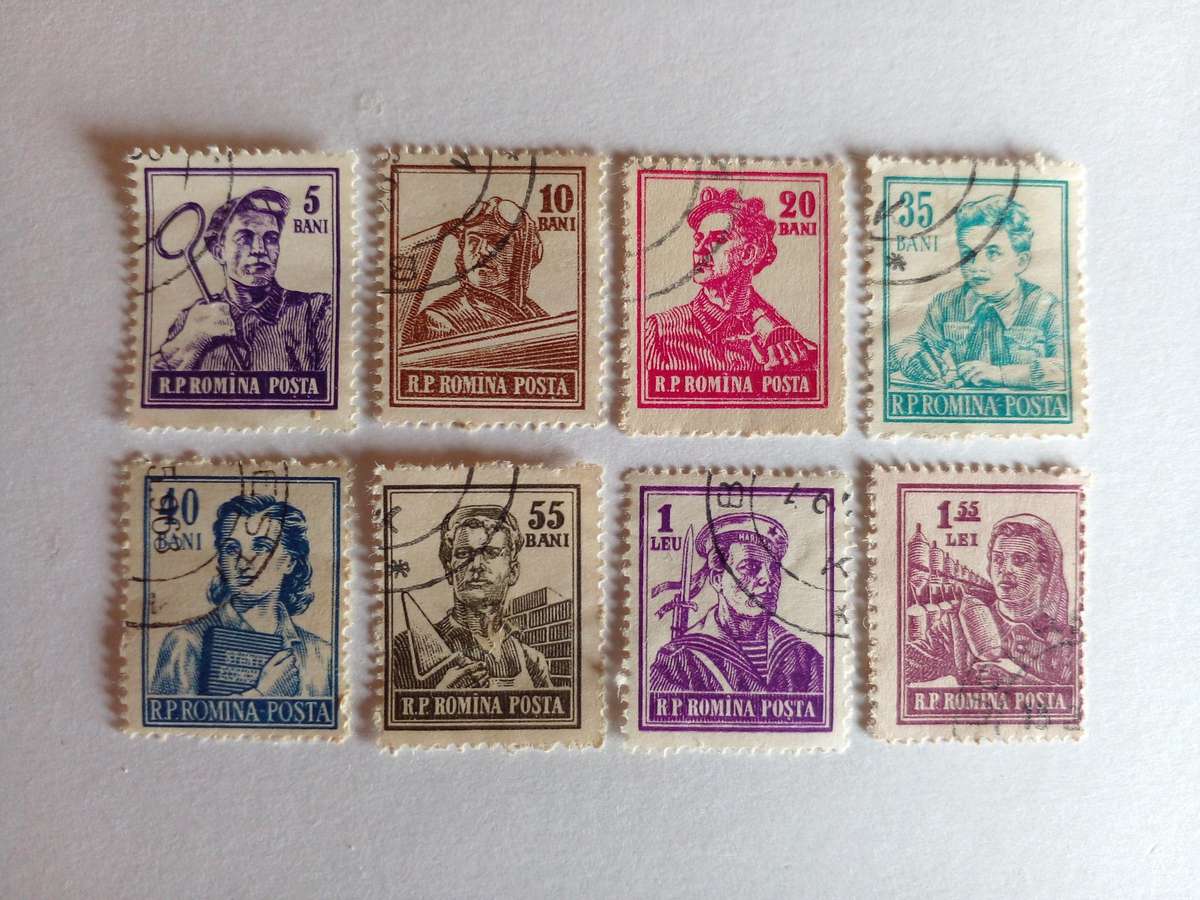 Romania 1955 Occupations