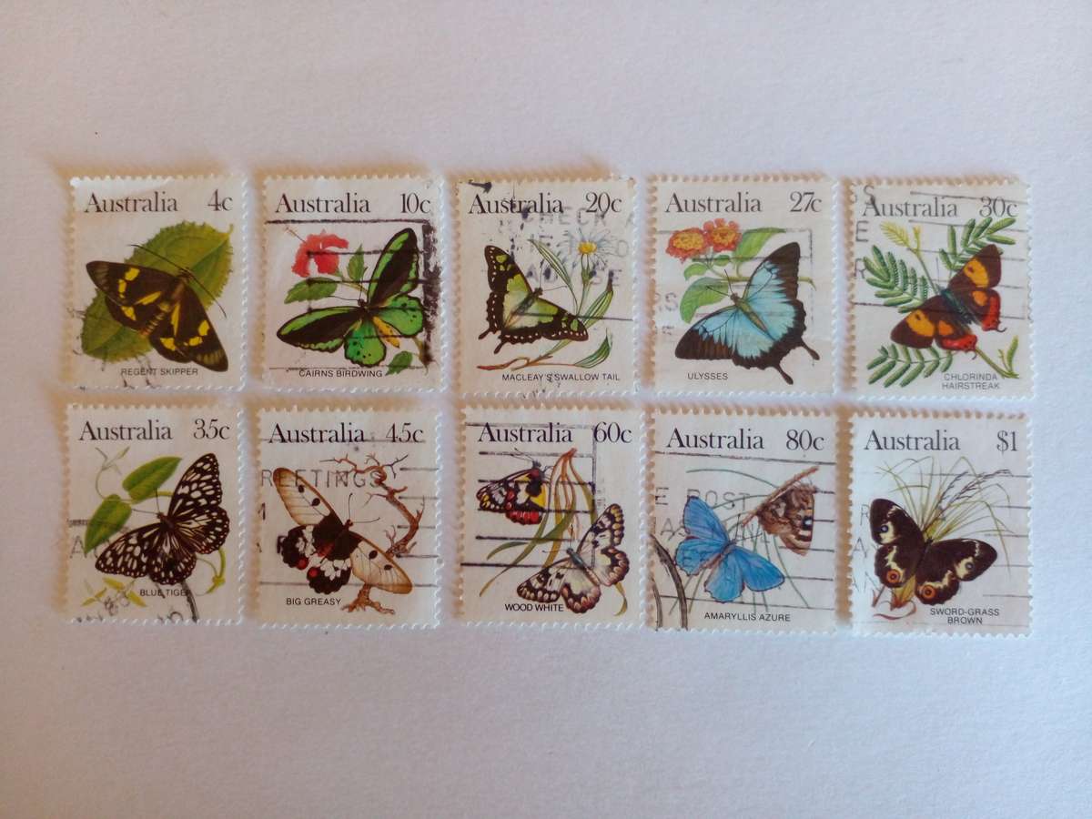 Australia 1983 Butterflies