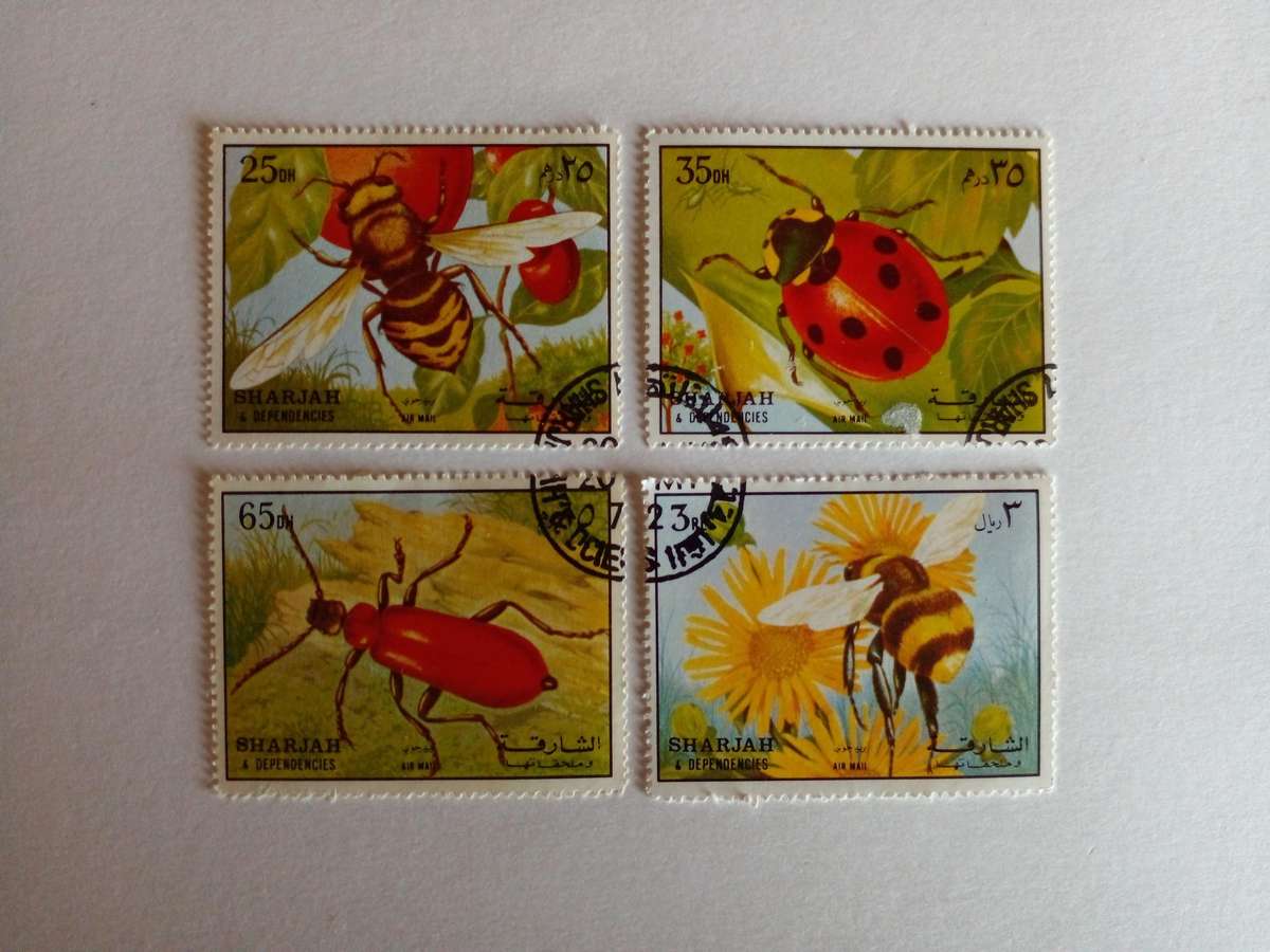 UAE (Sharjah) 1972 Insects