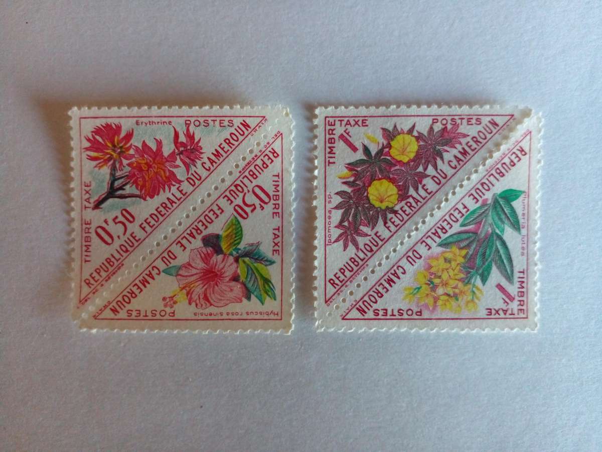 Cameroun 1963 Revenue Stamps
