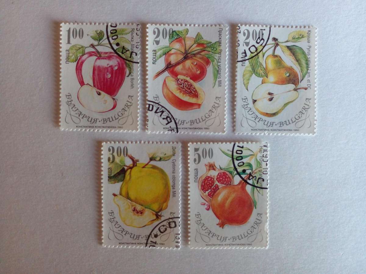 Bulgaria 1993 Fruit