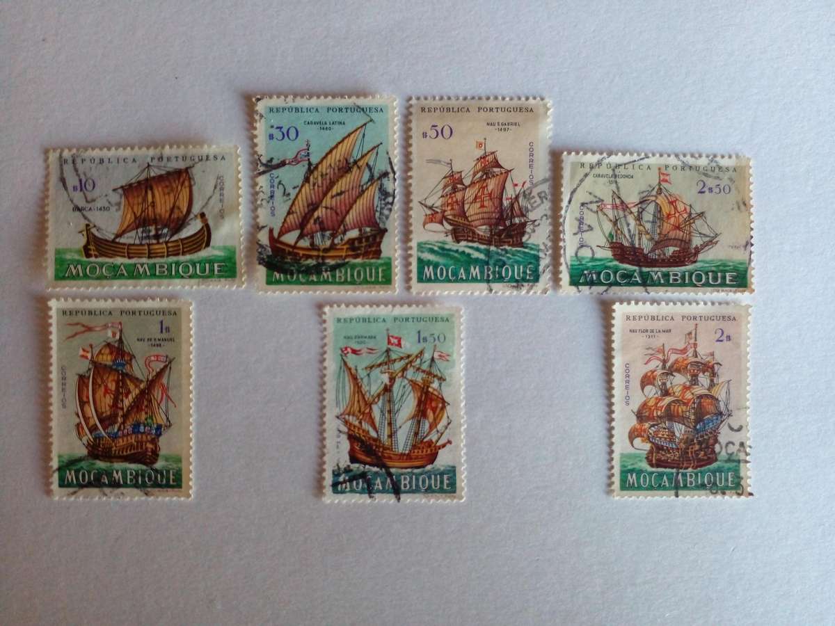 Mozambique 1963 Evolution of Sailing Ships