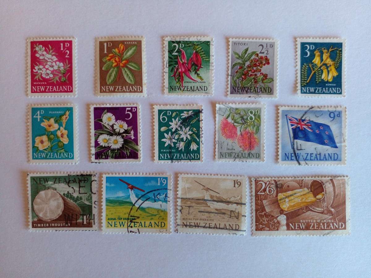 New Zealand 1960 Definitive Issue