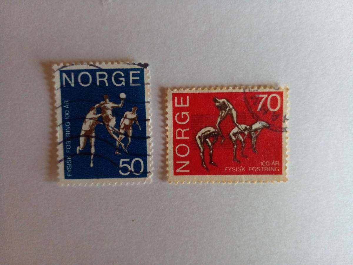 Norway 1970 100th Anniversary of Athletic College