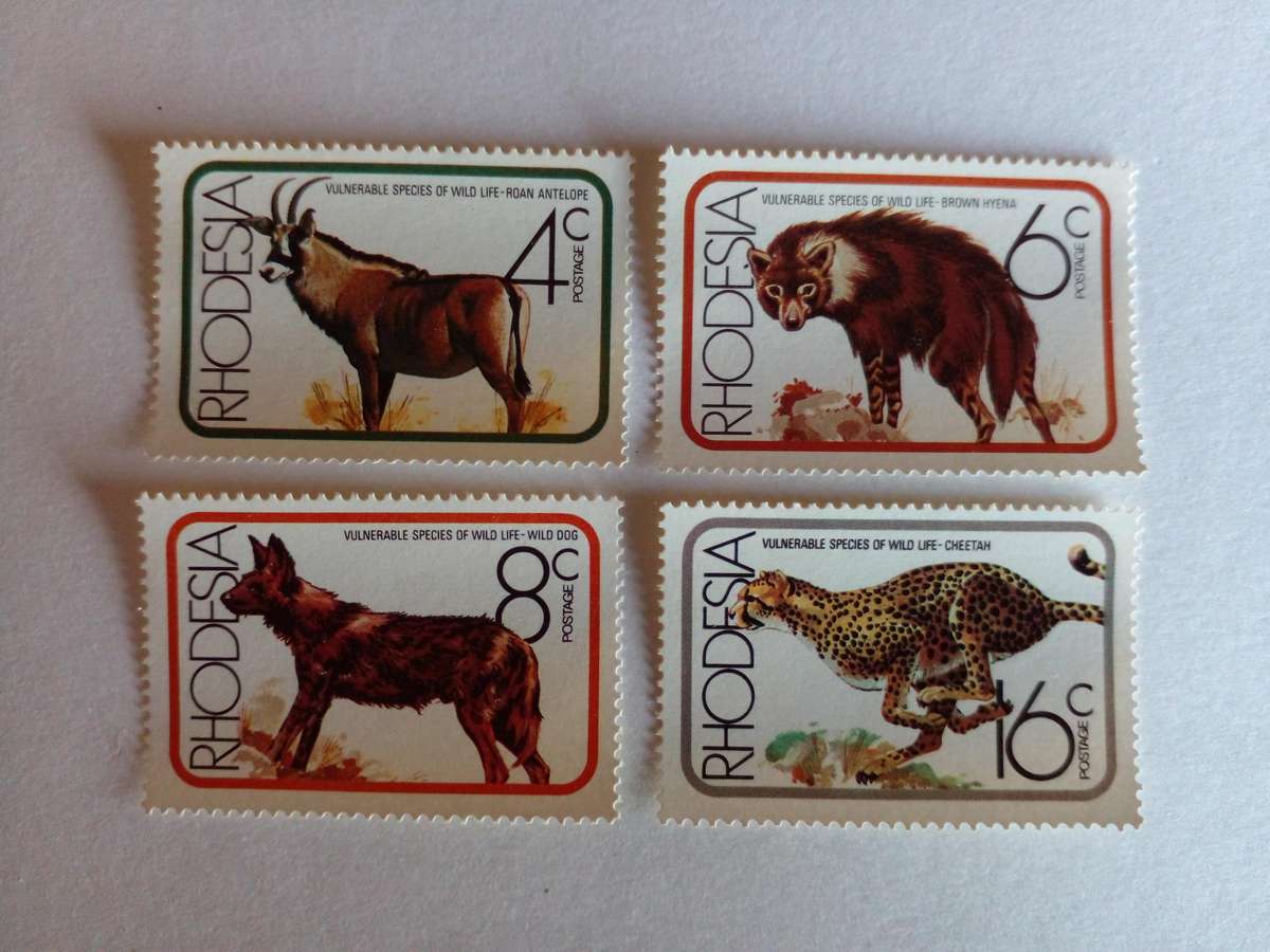 Rhodesia 1976 Vulnerable Species