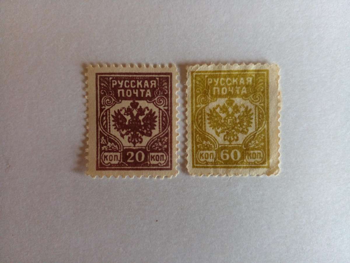 Russia 1919 WWI West Russian Army in Latvia