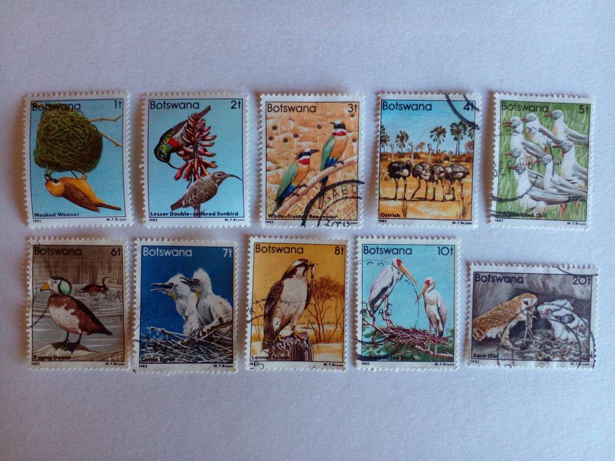 Botswana 1982 Birds