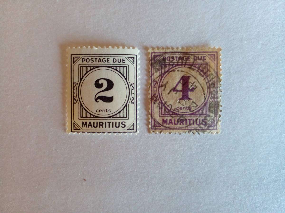 Mauritius 1966 Postage Due