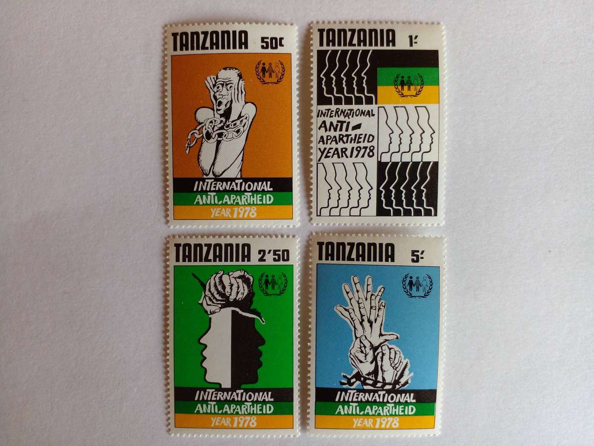 Tanzania 1978 Anti Apartheid Year