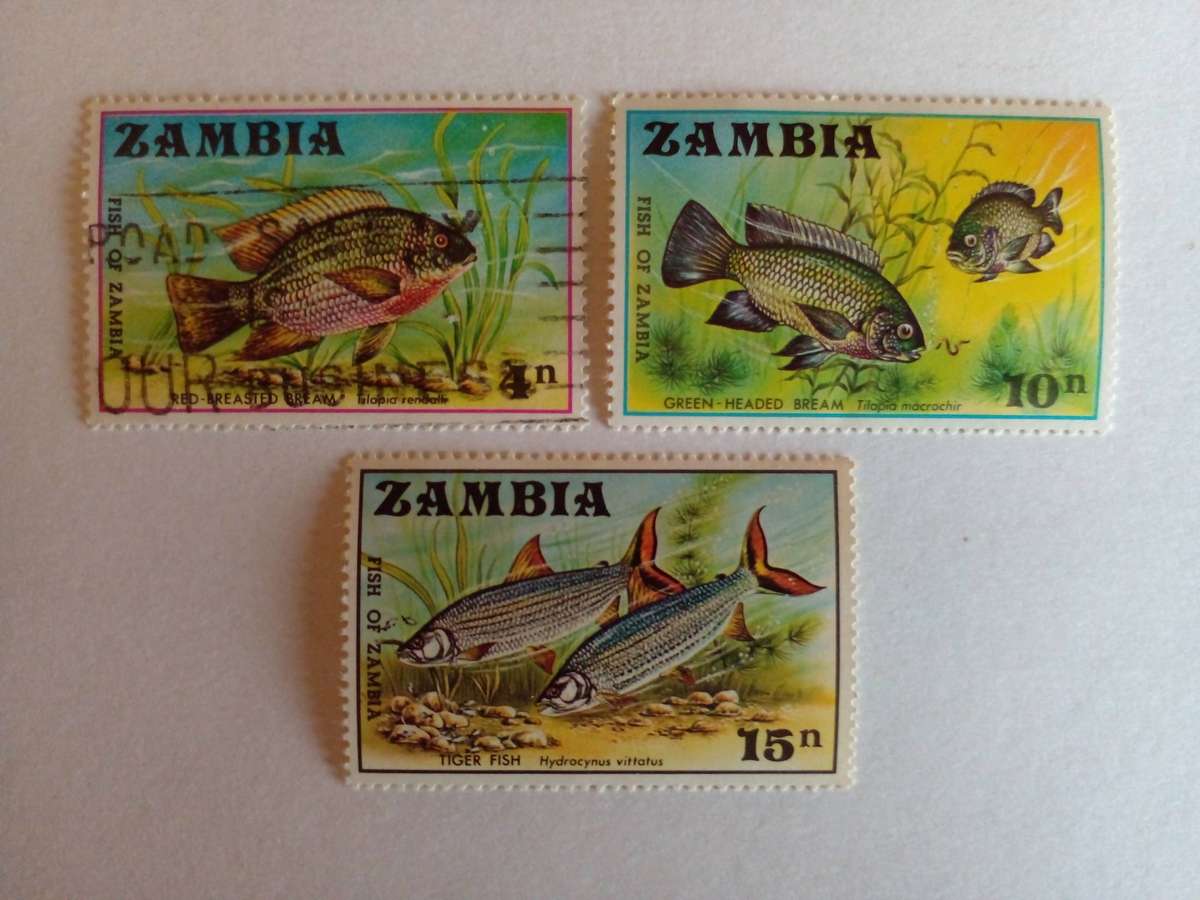 Zambia 1971 Fish