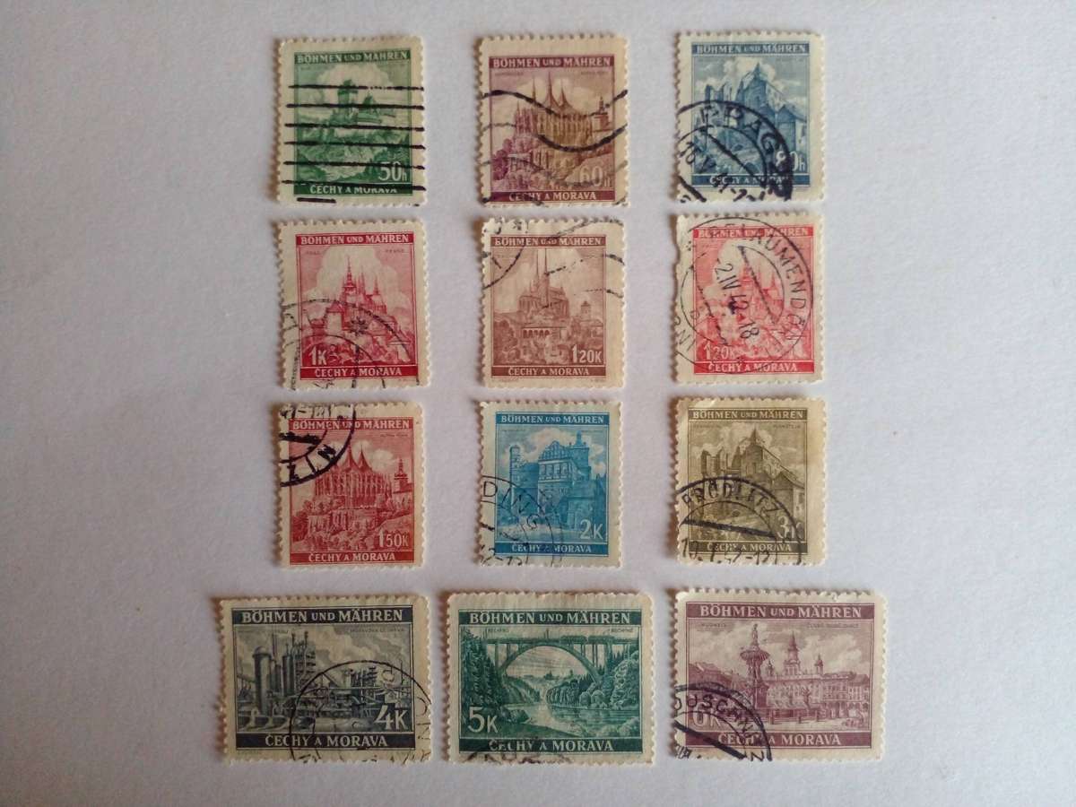 Bohemia and Moravia 1939 Local Motifs