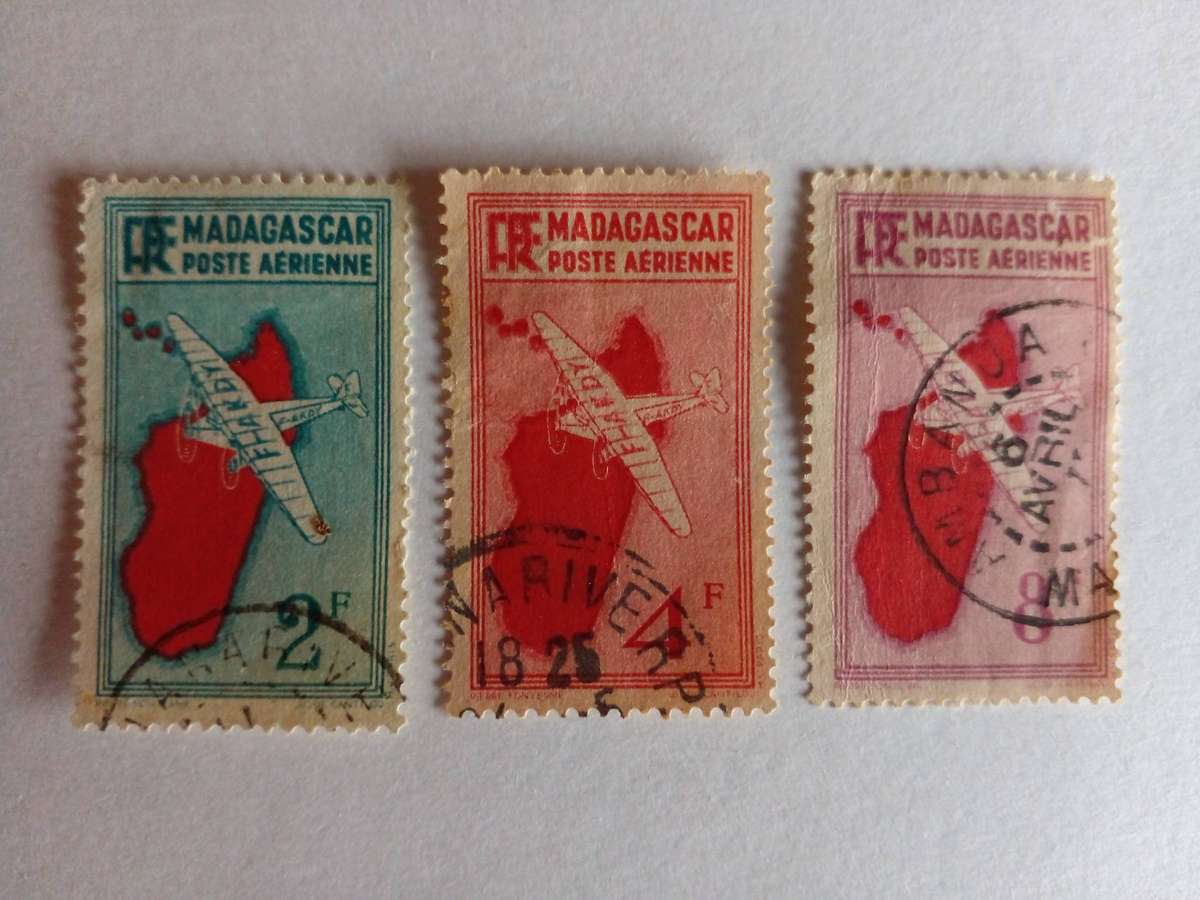 Madagascar 1935 Airmail