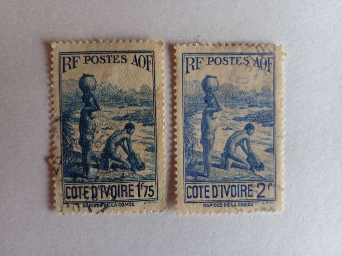 Ivory Coast 1936 Local Motifs