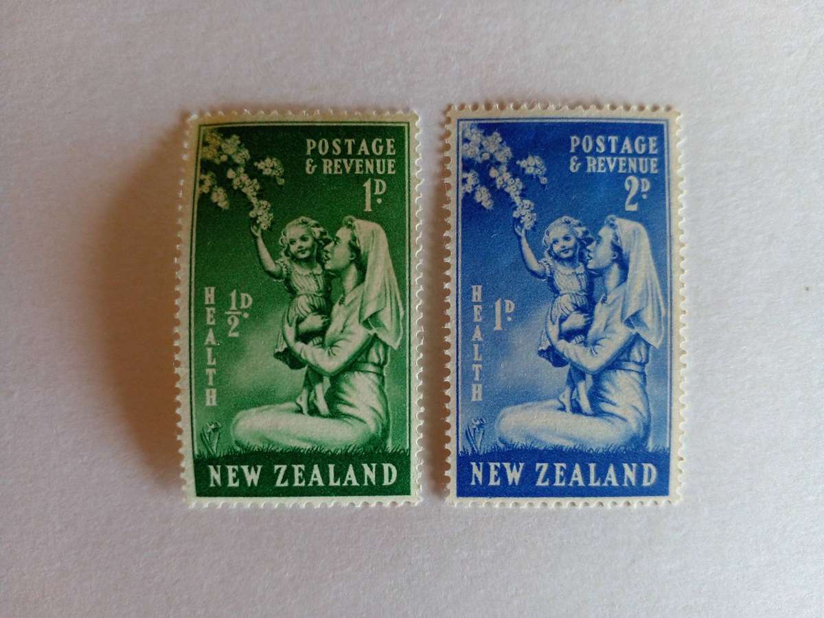 New Zealand 1949 Health Stamps