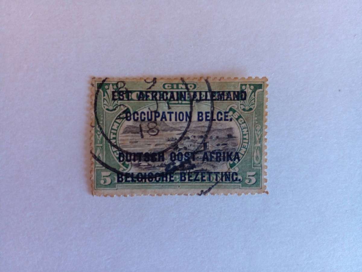 German East Africa 1916 WWI Belgian Occupation