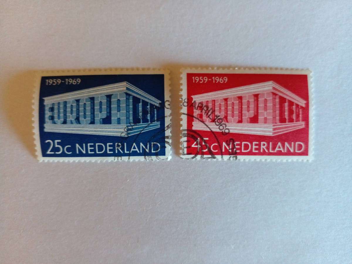 Netherlands 1968 Europa Stamps
