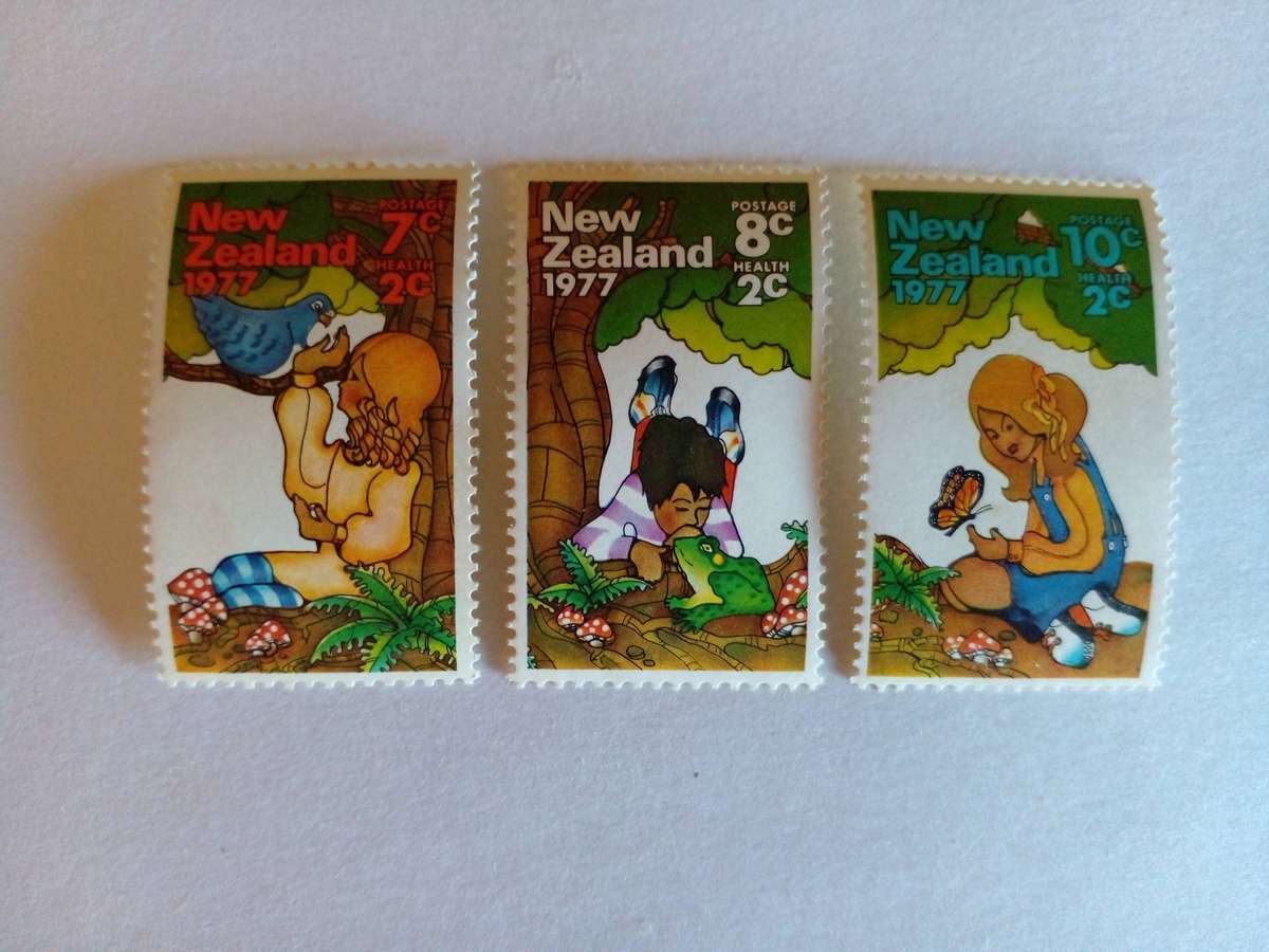 New Zealand 1977 Health Stamps