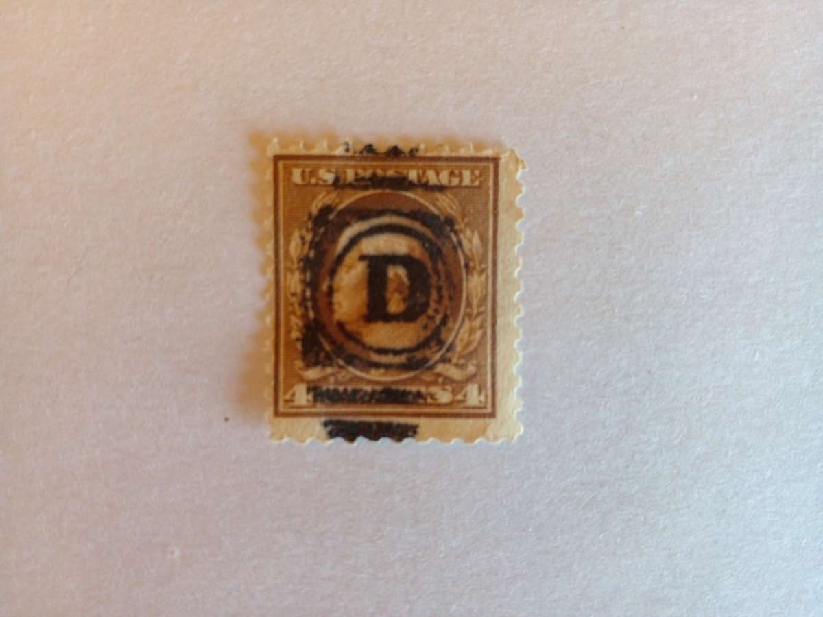 USA 1911 Fancy Pre-cancel (Very scarce)