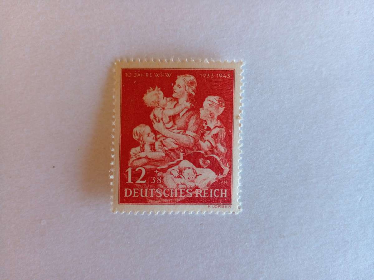 Germany (Deutsches Reich) 1943 10th Anniversary of Winter Aid