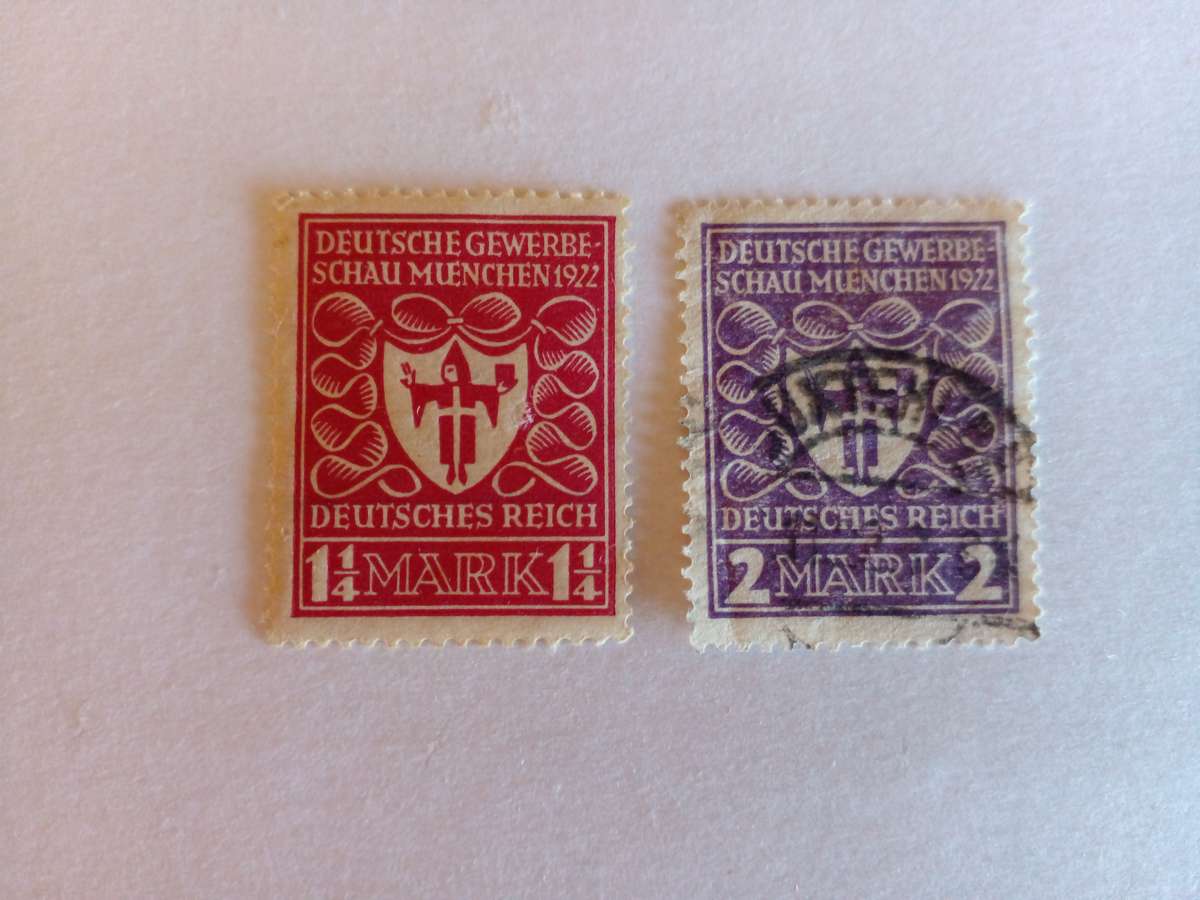 Germany (Deutsches Reich) 1922 Industrial Exhibition