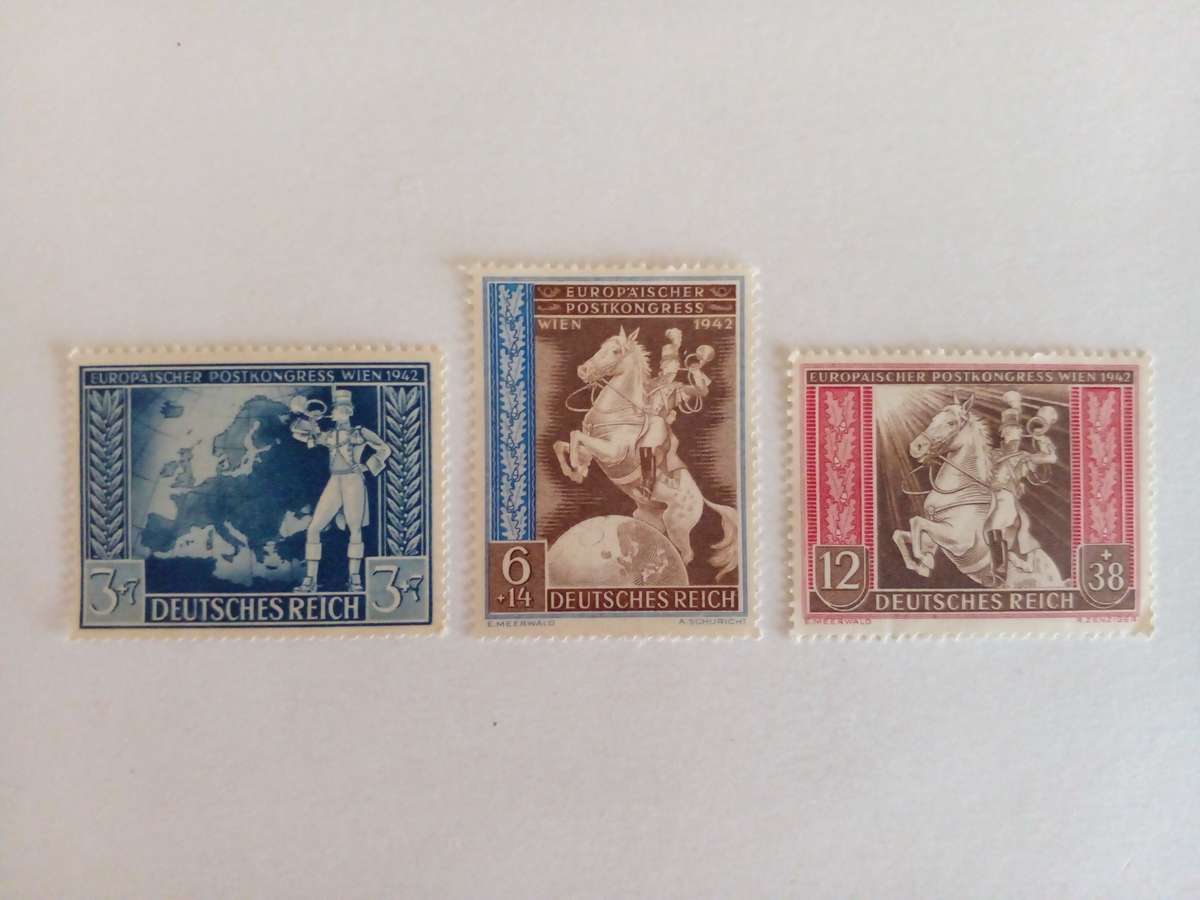 Germany (Deutsches Reich) 1942 Vienna Postal Congress