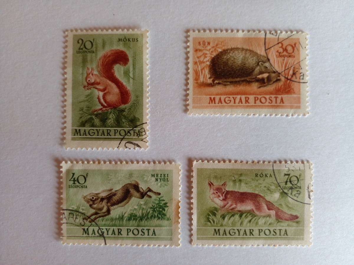 Hungary 1953 Animals