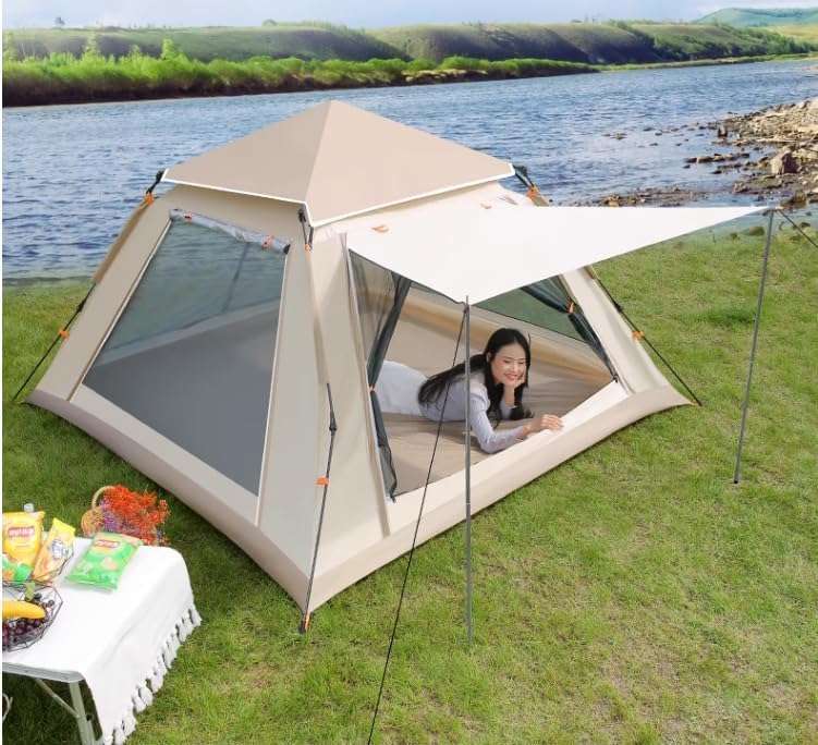 professional 4 person camping tant 2.7M X2.7M