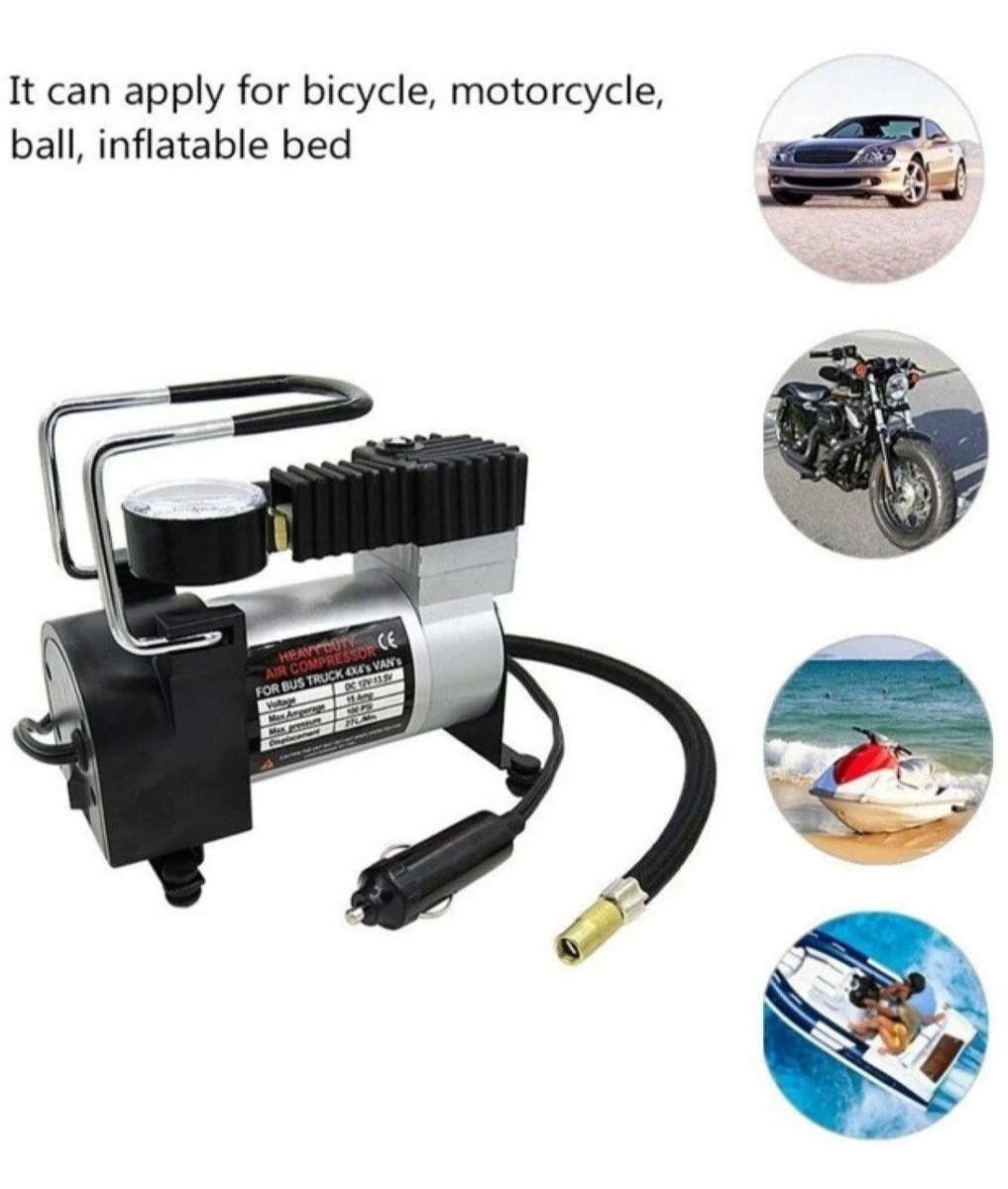 12V DC Heavy duty compressor- fast inflation