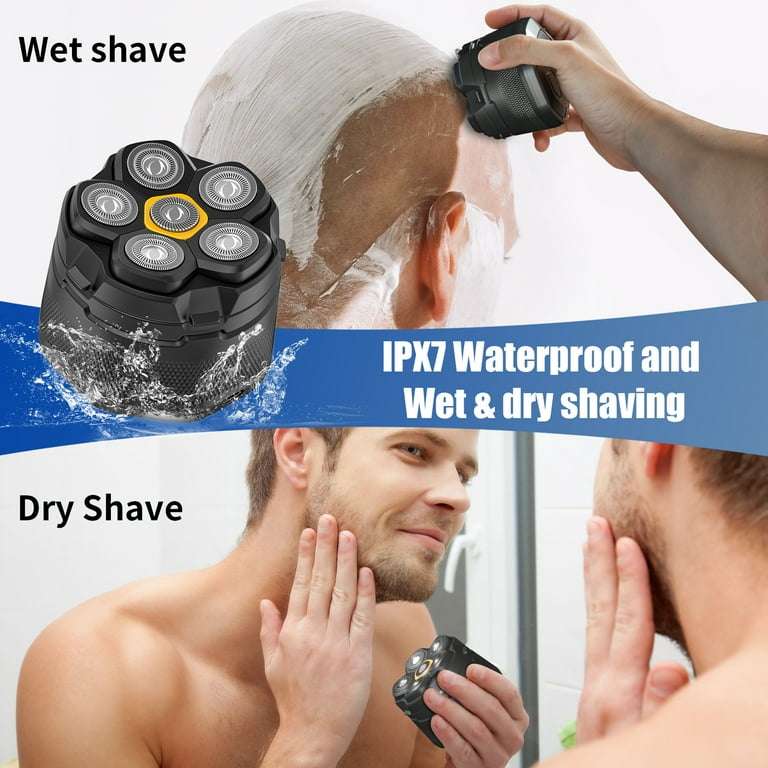 PROFESSIONAL WIRELESS ELECTRIC HEAD SHAVER