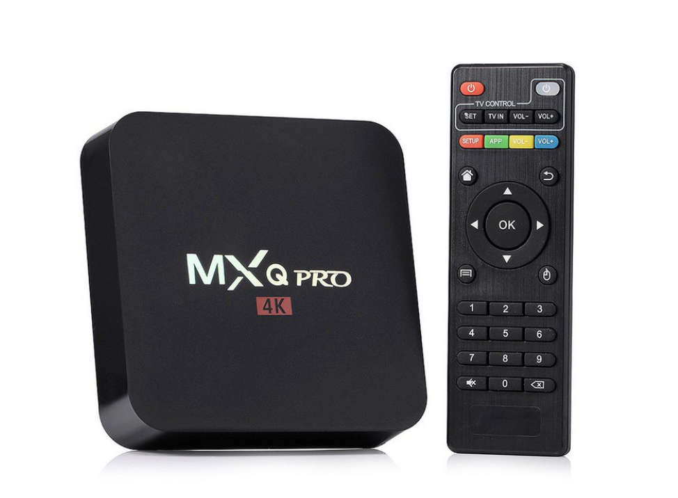 HD 4K Android 9.0 Smart Set Top TV Box WIFI With Remote Control