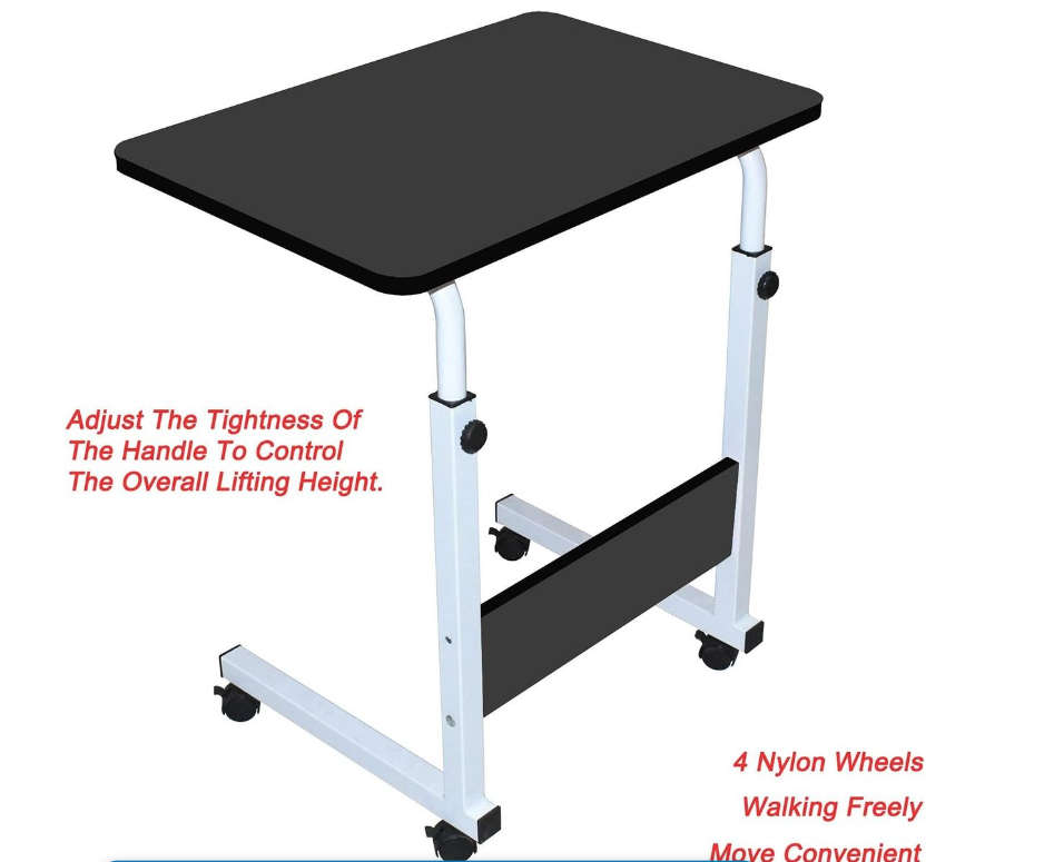Multifunctional Adjustable Table With Wheels