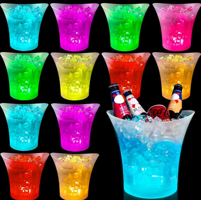 5L Ice Bucket Wireless Bluetooth Multicolor LED Rechargeable Party Speaker