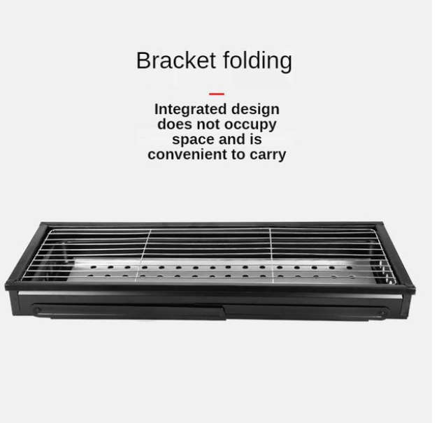 Foldable BBQ Grill Braai Stand (Grill Net 60cm x 22cm)