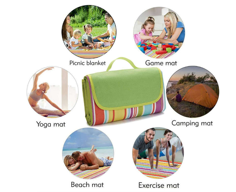 Large Waterproof Sandproof Picnic Blanket Mat