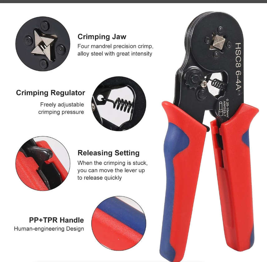 High Quality Ferrule Connectors Terminals Assortment Tool Kit with 1200pcs