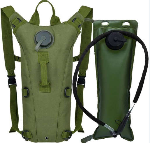 Tactical  water bag with 3L water bladder